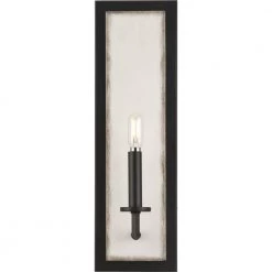 Galloway 1-Light 18 in. Matte Black Modern Farmhouse Wall Bracket with Distressed White Accents by Progress Lighting -Progress Lighting Shop matte black progress lighting vanity lighting p710109 31m 76 1000