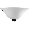 Opal Glass Shade Collection 1-Light Matte Black Wall Sconce with Opal Glass Shade Modern Farmhouse Wall Light by Progress Lighting -Progress Lighting Shop matte black progress lighting wall sconces p7153 31w 64 1000
