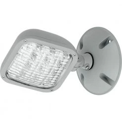 PEWLH Collection 0-Watt Metallic Gray Integrated LED Emergency Light by Progress Lighting
