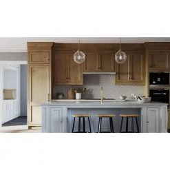 Penn Collection 12 in. 1-Light Golden Natural Brass Clear Glass Farmhouse Kitchen Pendant Light by Progress Lighting -Progress Lighting Shop natural brass progress lighting chandeliers p5328 137 c3 1000