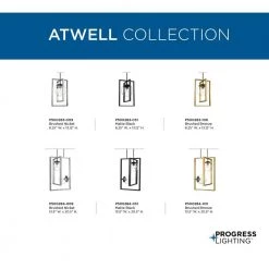 Atwell 1-Light Brushed Nickel Pendant by Progress Lighting -Progress Lighting Shop nickel progress lighting chandeliers p500283 009 d4 1000