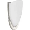 LED Etched Glass Sconce Brushed Nickel LED Wall Sconce by Progress Lighting -Progress Lighting Shop nickel progress lighting vanity lighting p710079 009 30 64 1000