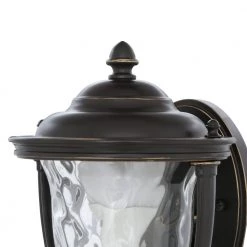 Prestwick Collection 1-Light Oil-Rubbed Bronze 11 in. Outdoor Wall Lantern Sconce by Progress Lighting -Progress Lighting Shop oil rubbed bronze progress lighting outdoor sconces p5920 108di 4f 1000