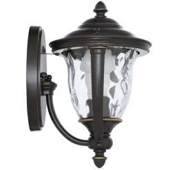 Prestwick Collection 1-Light Oil-Rubbed Bronze 11 in. Outdoor Wall Lantern Sconce by Progress Lighting -Progress Lighting Shop oil rubbed bronze progress lighting outdoor sconces p5920 108di c3 1000