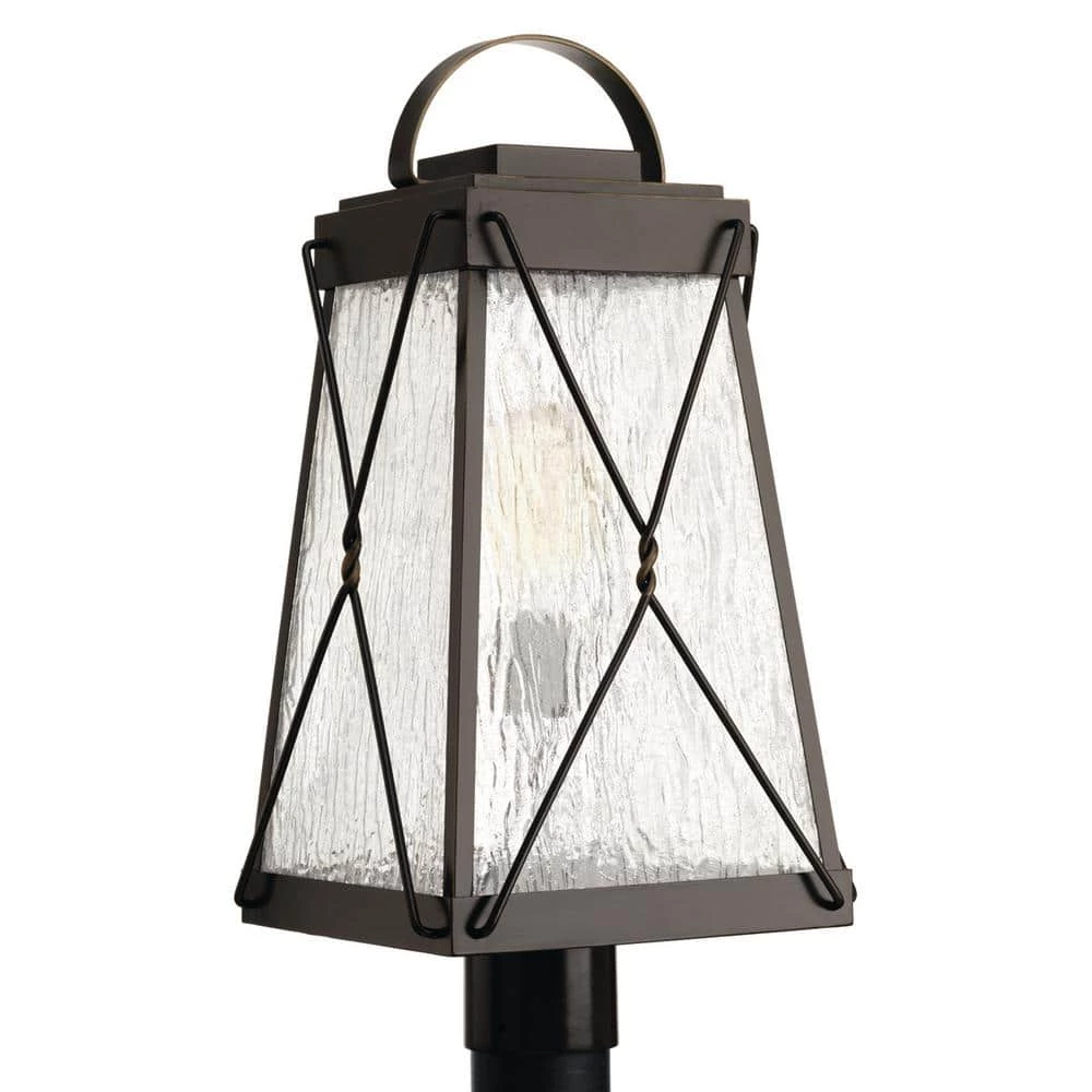 Glenbrook Collection 1-Light Outdoor Oil Rubbed Bronze Post Lamp by Progress Lighting 3 Glenbrook Collection 1-Light Outdoor Oil Rubbed Bronze Post Lamp by Progress Lighting