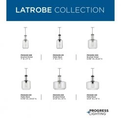 Latrobe 1-Light Black Pendant by Progress Lighting -Progress Lighting Shop painted black progress lighting chandeliers p500229 031 a0 1000