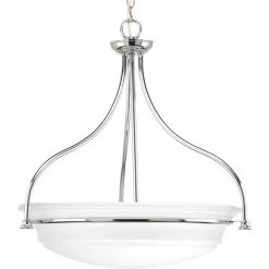 Tinsley Collection 3-Light Polished Chrome Pendant by Progress Lighting