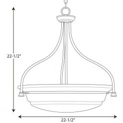 Tinsley Collection 3-Light Polished Chrome Pendant by Progress Lighting -Progress Lighting Shop polished chrome progress lighting chandeliers p500062 015 de 1000