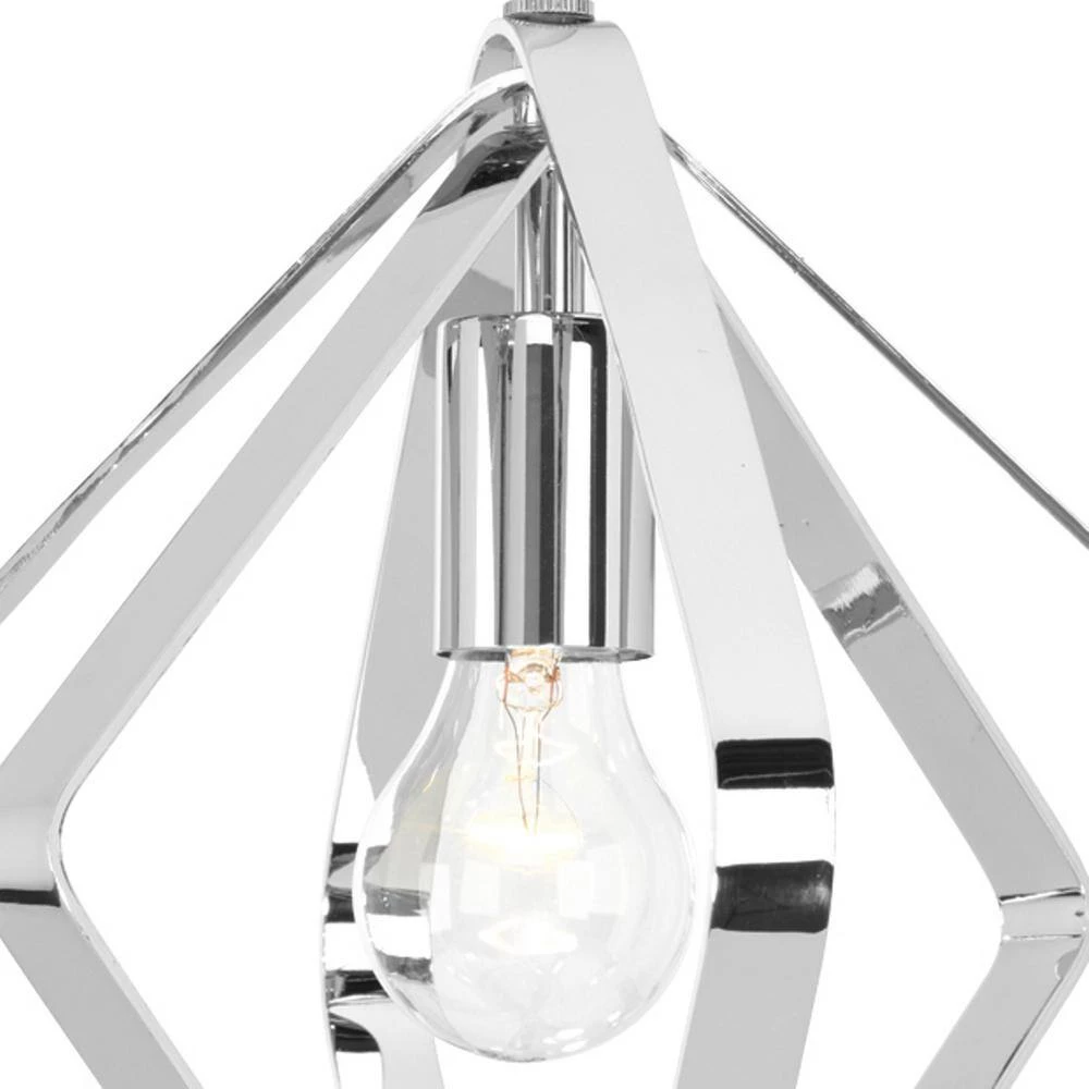 Renfrow Collection 1-Light Polished Chrome Mini-Pendant by Progress Lighting 4 Renfrow Collection 1-Light Polished Chrome Mini-Pendant by Progress Lighting - Image 2