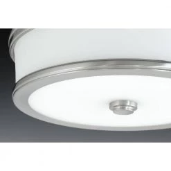 Bezel LED Collection 17-Watt Polished Chrome Integrated LED Flush Mount by Progress Lighting 10 Bezel LED Collection 17-Watt Polished Chrome Integrated LED Flush Mount by Progress Lighting -Progress Lighting Shop polished chrome progress lighting flush mount lights p350085 015 30 76 1000