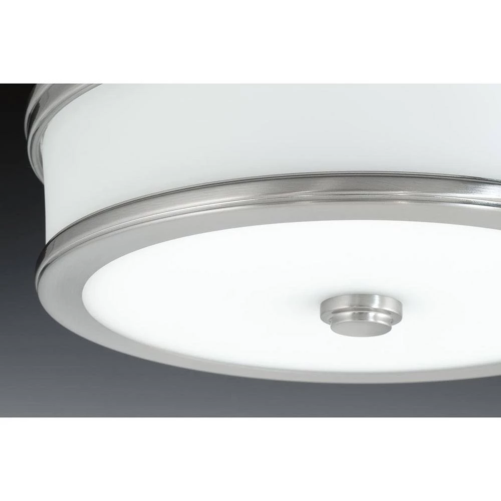 Bezel LED Collection 17-Watt Polished Chrome Integrated LED Flush Mount by Progress Lighting 6 Bezel LED Collection 17-Watt Polished Chrome Integrated LED Flush Mount by Progress Lighting - Image 4