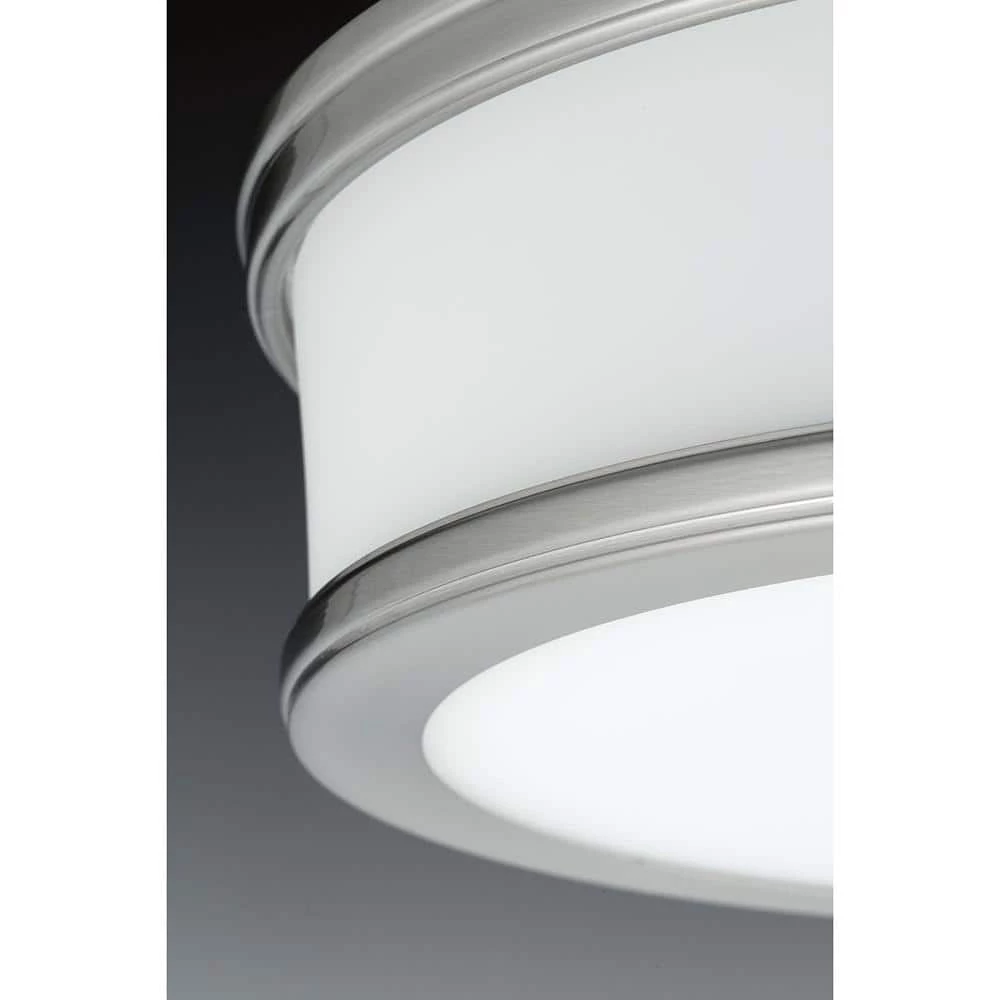 Bezel LED Collection 17-Watt Polished Chrome Integrated LED Flush Mount by Progress Lighting 4 Bezel LED Collection 17-Watt Polished Chrome Integrated LED Flush Mount by Progress Lighting - Image 2