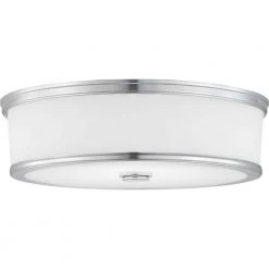 Bezel LED Collection Polished Chrome 1-Light Integrated LED Flush Mount by Progress Lighting