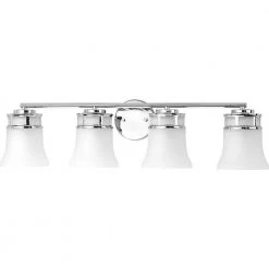 Cascadia Collection 4-Light Polished Chrome Etched Glass Coastal Bath Vanity Light by Progress Lighting -Progress Lighting Shop polished chrome progress lighting vanity lighting p2149 15 c3 1000