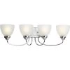 Heart Collection 4-Light Polished Chrome Etched Glass Farmhouse Bath Vanity Light by Progress Lighting -Progress Lighting Shop polished chrome progress lighting vanity lighting p2928 15 64 1000