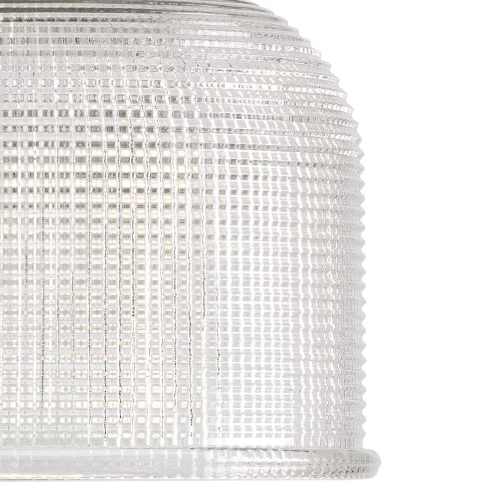 Archie Collection 17 in. 2-Light Polished Chrome Clear Double Prismatic Glass Coastal Bathroom Vanity Light by Progress Lighting 7 Archie Collection 17 in. 2-Light Polished Chrome Clear Double Prismatic Glass Coastal Bathroom Vanity Light by Progress Lighting - Image 5