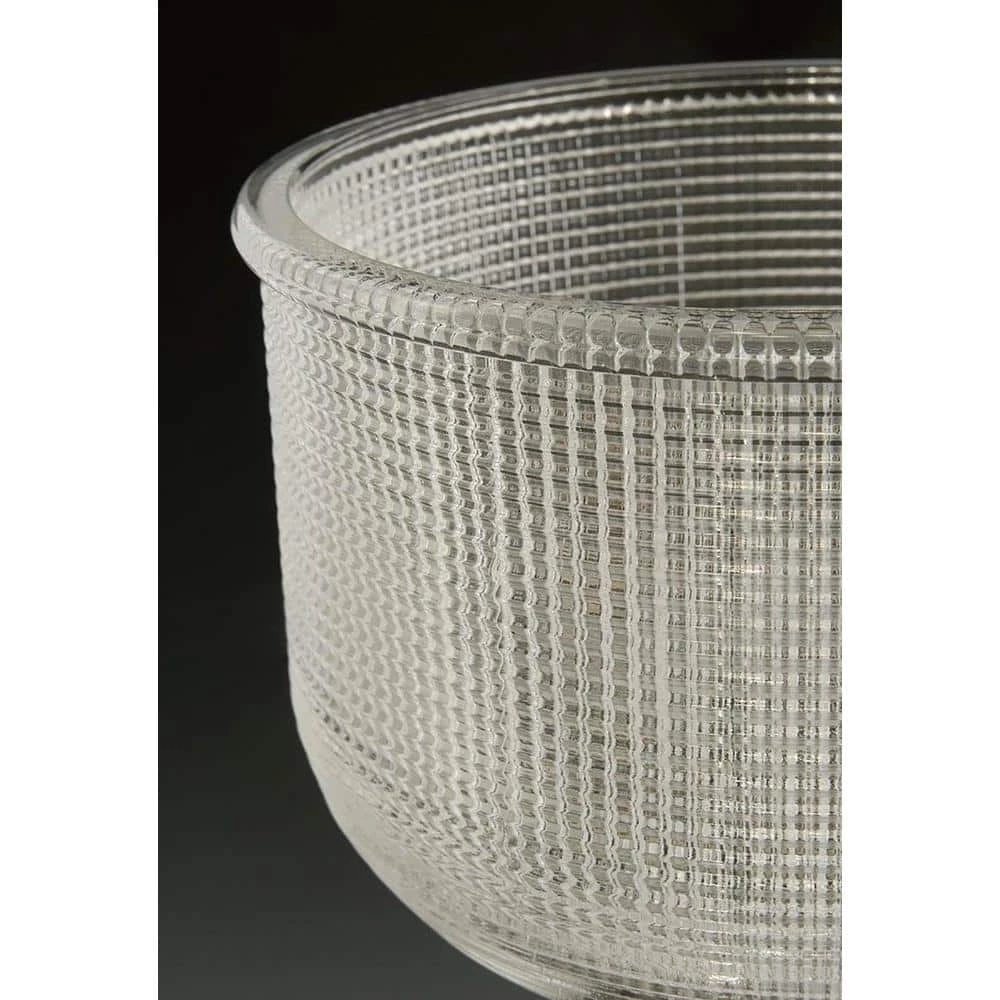 Archie Collection 17 in. 2-Light Polished Chrome Clear Double Prismatic Glass Coastal Bathroom Vanity Light by Progress Lighting 8 Archie Collection 17 in. 2-Light Polished Chrome Clear Double Prismatic Glass Coastal Bathroom Vanity Light by Progress Lighting - Image 6