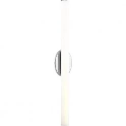 Parallel LED Collection 32" Polished Chrome Etched White Glass Luxe Bath Vanity Light by Progress Lighting 10 Parallel LED Collection 32" Polished Chrome Etched White Glass Luxe Bath Vanity Light by Progress Lighting -Progress Lighting Shop polished chrome progress lighting vanity lighting p300184 015 30 1f 1000