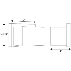 Ace LED Collection 1-Light Polished Chrome Etched Glass Modern LED Bath Vanity Light by Progress Lighting -Progress Lighting Shop polished chrome progress lighting wall sconces p2142 1530k9 40 1000