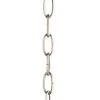 Polished Nickel 9-Gauge Accessory Chain by Progress Lighting 1 Polished Nickel 9-Gauge Accessory Chain by Progress Lighting -Progress Lighting Shop polished nickel progress lighting chains p8757 104 64 1000