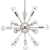 Ion Collection 12-Light Polished Nickel Mid-Century Modern Chandelier Light by Progress Lighting -Progress Lighting Shop polished nickel progress lighting chandeliers p400040 104 64 1000
