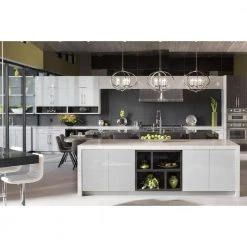 Evoke Collection 33-3/4 in. 5-Light Polished Nickel Clear Glass Luxury Transitional Pendant Chandelier Dining Light by Progress Lighting -Progress Lighting Shop polished nickel progress lighting chandeliers p400117 104 1d 1000