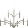 Draper Collection 9-Light Polished Nickel Luxe Chandelier Light by Progress Lighting -Progress Lighting Shop polished nickel progress lighting chandeliers p4719 104 64 1000