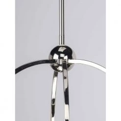 Seneca Polished Nickel 4-Light Foyer Pendant by Progress Lighting -Progress Lighting Shop polished nickel progress lighting chandeliers p500121 104 4f 1000