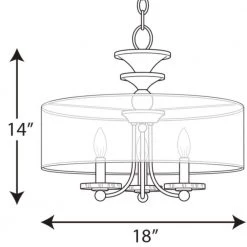 March Collection 3-Light Polished Nickel Semi-Flush Mount by Progress Lighting -Progress Lighting Shop polished nickel progress lighting flush mount lights p350029 104 31 1000