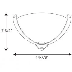 Noma Collection 2-LightPolished Nickel Flush Mount with Etched White Glass Bowl by Progress Lighting -Progress Lighting Shop polished nickel progress lighting flush mount lights p350035 104 c3 1000