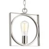 Inman Collection 1-Light Polished Nickel Mini-Pendant with Satin Nickel Accents by Progress Lighting -Progress Lighting Shop polished nickel progress lighting pendant lights p500110 104 64 1000