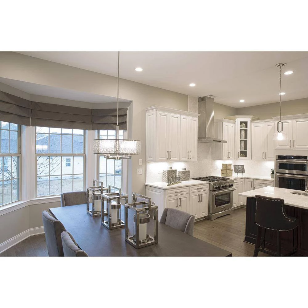 Caress Collection 1-Light Polished Nickel Mini Pendant by Progress Lighting 6 Caress Collection 1-Light Polished Nickel Mini Pendant by Progress Lighting - Image 4