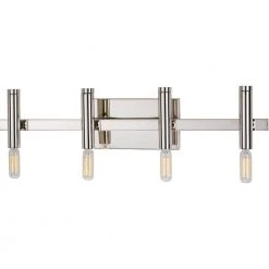Draper Collection 4-Light Polished Nickel Luxe Bath Vanity Light by Progress Lighting -Progress Lighting Shop polished nickel progress lighting vanity lighting p2102 104 c3 1000