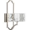 Caress Collection 1-Light Polished Nickel Wall Sconce by Progress Lighting 2 Caress Collection 1-Light Polished Nickel Wall Sconce by Progress Lighting -Progress Lighting Shop polished nickel progress lighting wall sconces p7046 104wb 64 1000