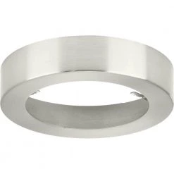 Everlume 5 in. Brushed Nickel Edgelit Round Trim Ring by Progress Lighting