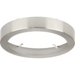 Everlume Collection Brushed Nickel 7 in. Edgelit Round Trim Ring by Progress Lighting