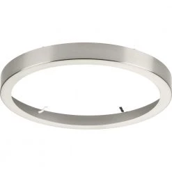 Everlume 11 in. Brushed Nickel Edgelit Round Trim Ring by Progress Lighting