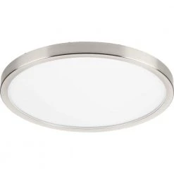 Everlume 18 in. Brushed Nickel Edgelit Round Trim Ring by Progress Lighting -Progress Lighting Shop progress lighting ceiling light parts p860052 009 4f 1000