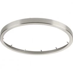 Everlume 18 in. Brushed Nickel Edgelit Round Trim Ring by Progress Lighting