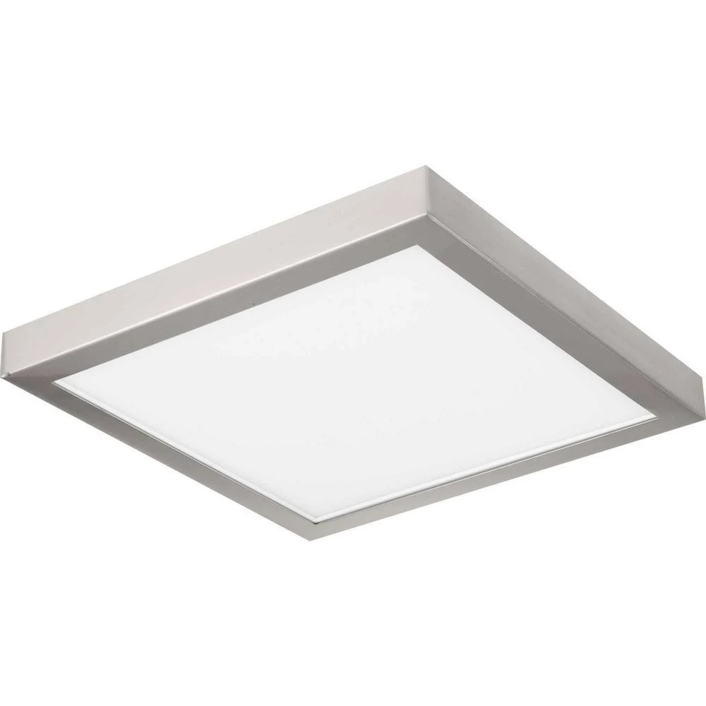 Everlume 11 in. Brushed Nickel Edgelit Square Trim Ring by Progress Lighting 5 Everlume 11 in. Brushed Nickel Edgelit Square Trim Ring by Progress Lighting - Image 3