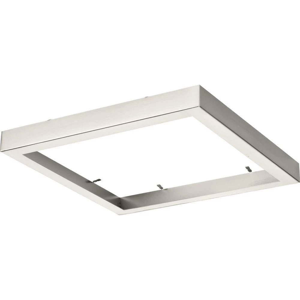 Everlume 11 in. Brushed Nickel Edgelit Square Trim Ring by Progress Lighting 3 Everlume 11 in. Brushed Nickel Edgelit Square Trim Ring by Progress Lighting