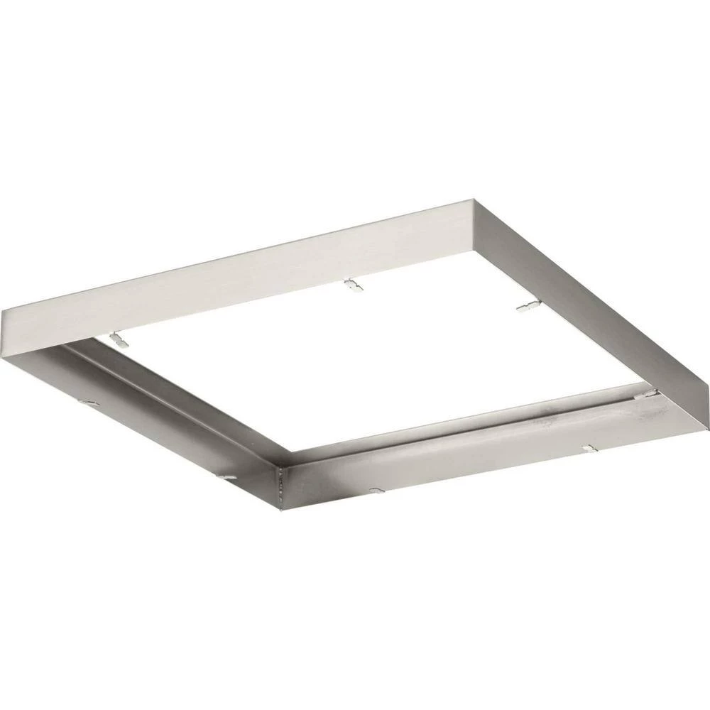 Everlume 11 in. Brushed Nickel Edgelit Square Trim Ring by Progress Lighting 4 Everlume 11 in. Brushed Nickel Edgelit Square Trim Ring by Progress Lighting - Image 2