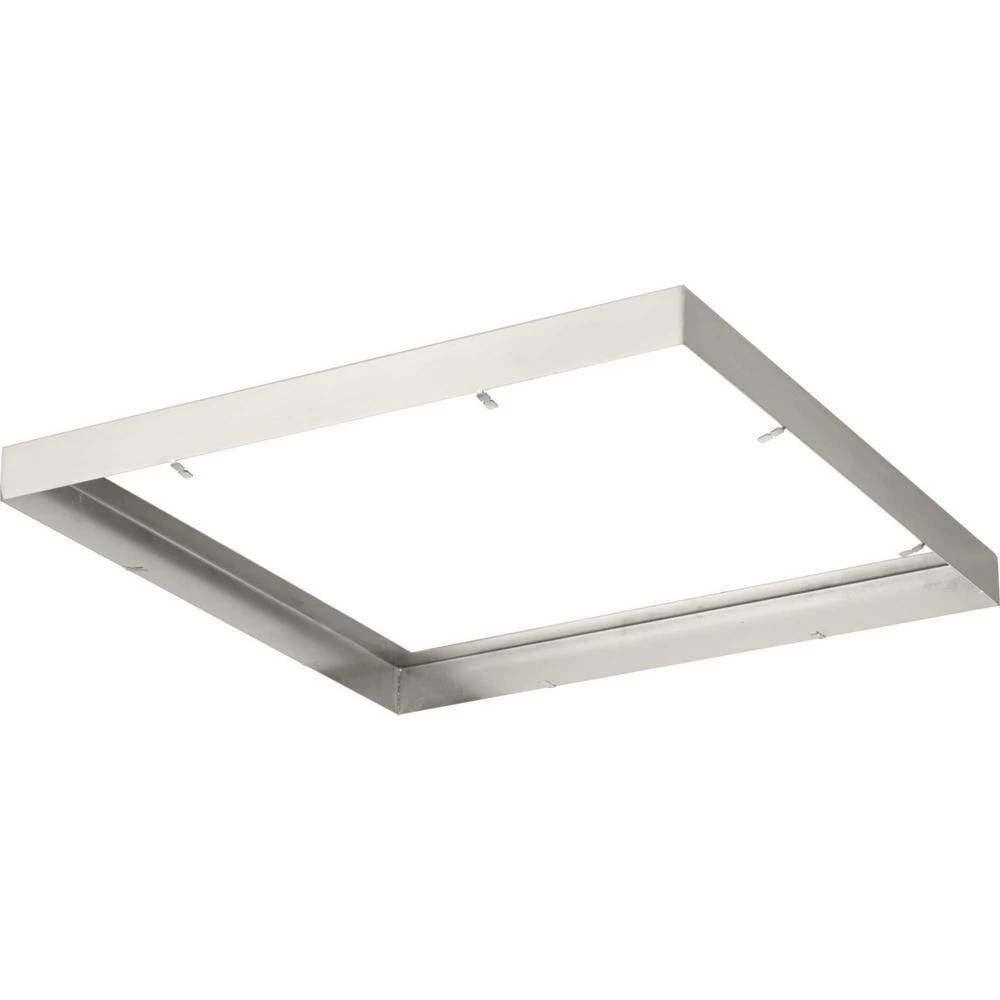 Everlume 14 in. Brushed Nickel Square Trim Ring by Progress Lighting 5 Everlume 14 in. Brushed Nickel Square Trim Ring by Progress Lighting - Image 3