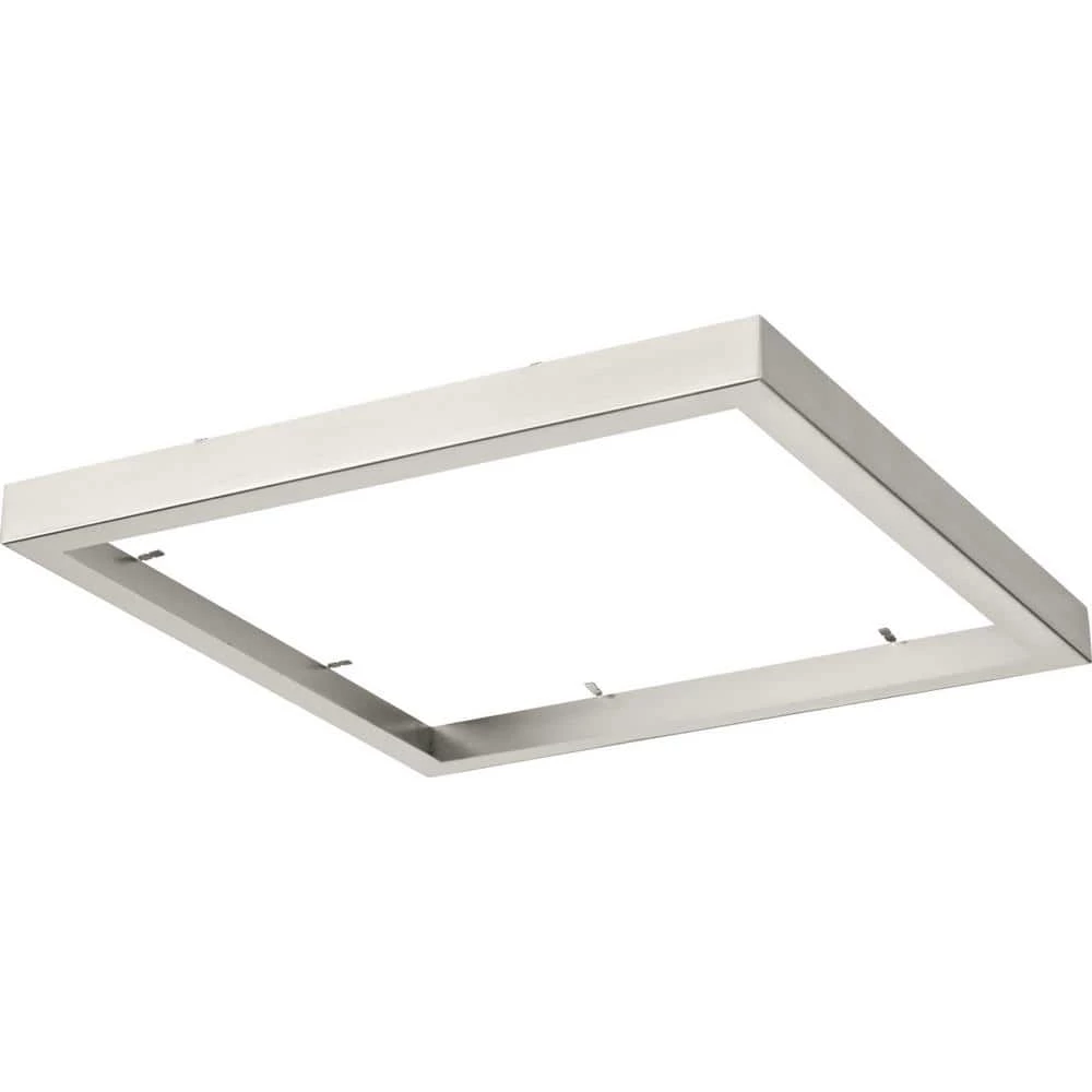 Everlume 14 in. Brushed Nickel Square Trim Ring by Progress Lighting 3 Everlume 14 in. Brushed Nickel Square Trim Ring by Progress Lighting