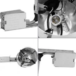 6 in. Steel Recessed Slope Ceiling Remodel Non-IC Housing for 6 in. Trim by Progress Lighting -Progress Lighting Shop progress lighting recessed lighting housings p806a r md at 4f 1000