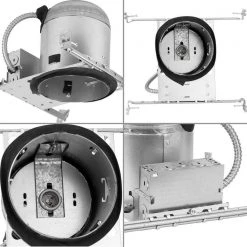 6 in. Steel Recessed New Construction Housing with Quick Link Connector for 6 in. Trim by Progress Lighting -Progress Lighting Shop progress lighting recessed lighting housings p806n n md icat 4f 1000
