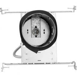 6 in. Steel Recessed Shallow New Construction Housing with Quick Link Connector for 6 in. Trim by Progress Lighting -Progress Lighting Shop progress lighting recessed lighting housings p806s n md icat 66 1000