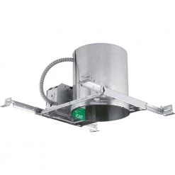 6 in. Metallic New Construction Recessed Housing, Air-Tight, IC and Non-IC with Wiring Quick Connects by Progress Lighting