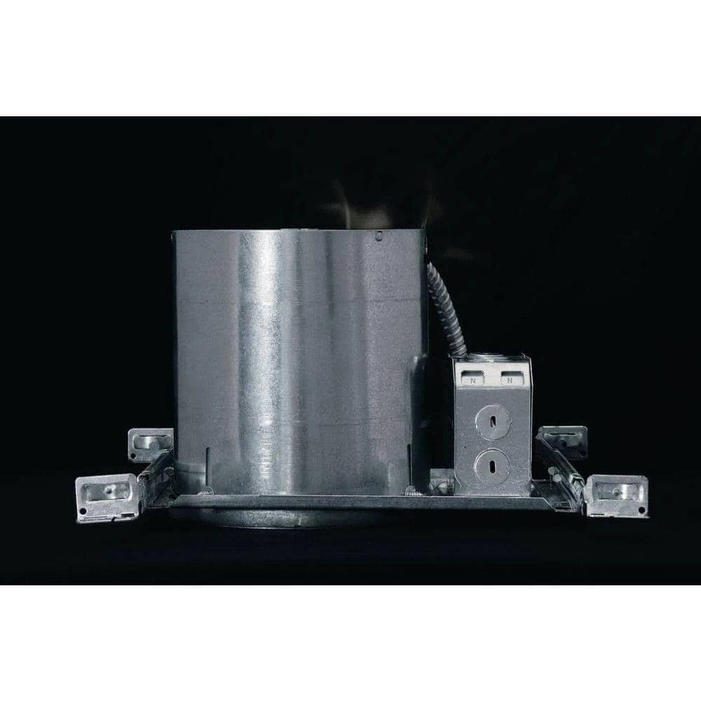 6 in. Metallic New Construction Recessed Housing, Air-Tight, IC and Non-IC with Wiring Quick Connects by Progress Lighting 4 6 in. Metallic New Construction Recessed Housing, Air-Tight, IC and Non-IC with Wiring Quick Connects by Progress Lighting - Image 2