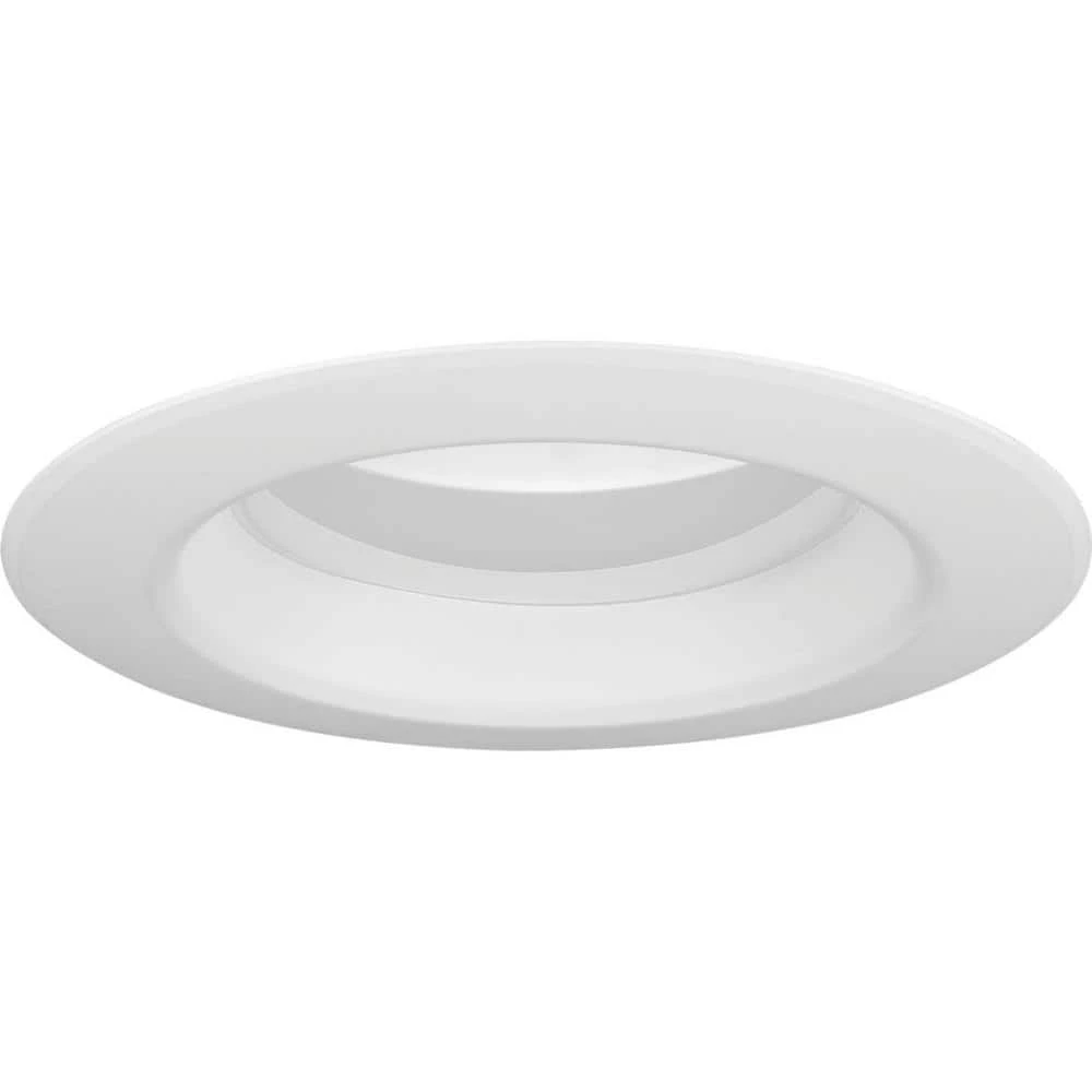 Intrinsic Collection 1-Light Satin White Modern Recessed LED Downlight by Progress Lighting 3 Intrinsic Collection 1-Light Satin White Modern Recessed LED Downlight by Progress Lighting